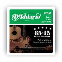 D`Addario SET žica za akustičnu gitaru 85/15 SUPER LITE