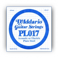 D`Addario 017 komadna žica za električnu i akustičnu gitaru