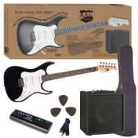 AXL električna gitara - paket crni