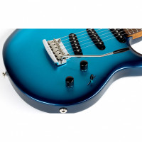 Music Man Luke 4 - SSS HT - Blue Diesel